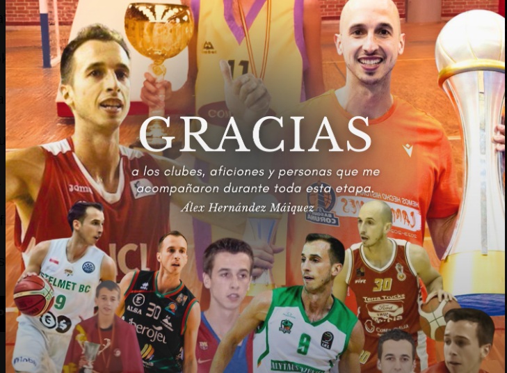 El base Álex Hernández anuncia su retirada del baloncesto