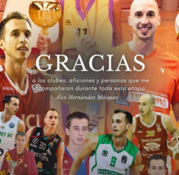 El base Álex Hernández anuncia su retirada del baloncesto