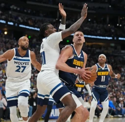 NBA: Nikola Jokic reacciona y mantiene con vida a Denver Nuggets ante Minnesota Timberwolves (125-113)