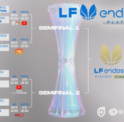 Los #PlayoffsLFEndesa 2026 confirman sus horarios de juego y retransmisiones