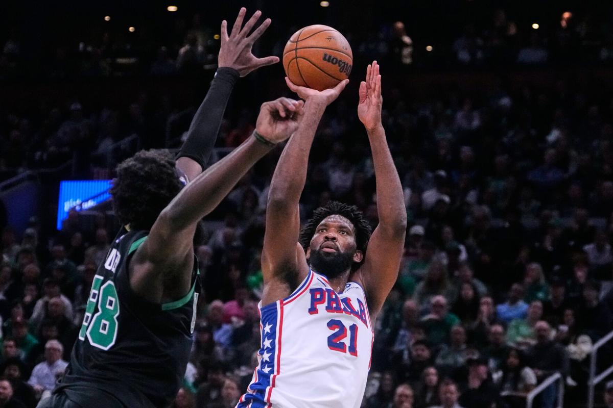 NBA: Philadelphia 76ers sobreviven con un Joel Embiid dominante ante Boston Celtics (113-97) [3-2]