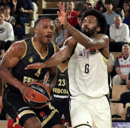 EuroLeague: AS Monaco resiste la reacción de ASVEL y se mantiene en la pelea por el playoff (81-76)
