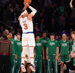 NBA: Josh Hart y Jalen Brunson impulsan a los Knicks ante Celtics y mantienen viva la lucha por el segundo puesto del Este (112-106)