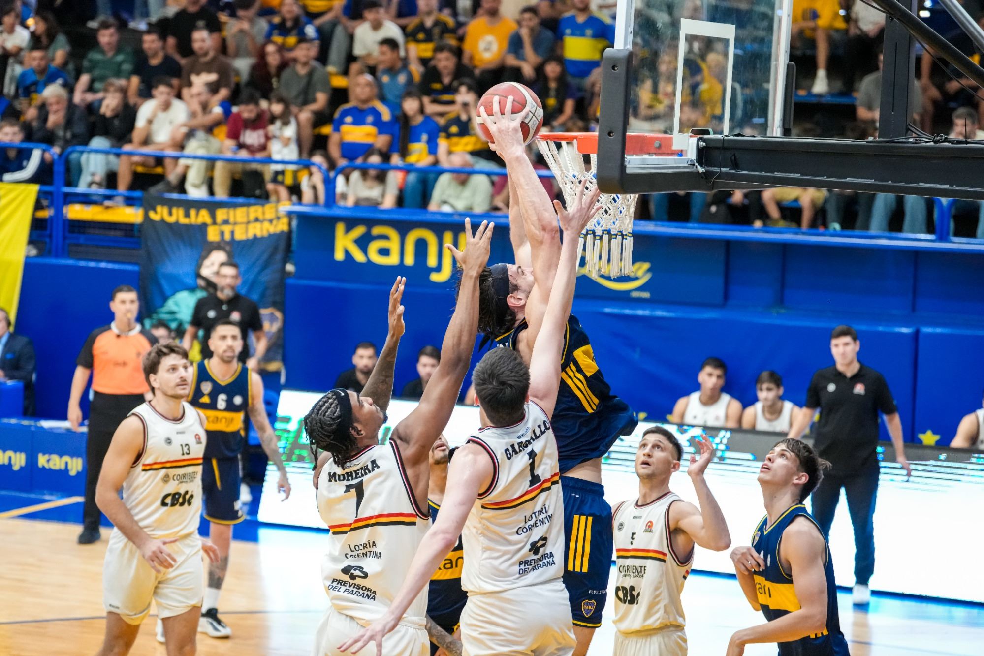 Boca Wins Game 1 of Home Series, 98-95