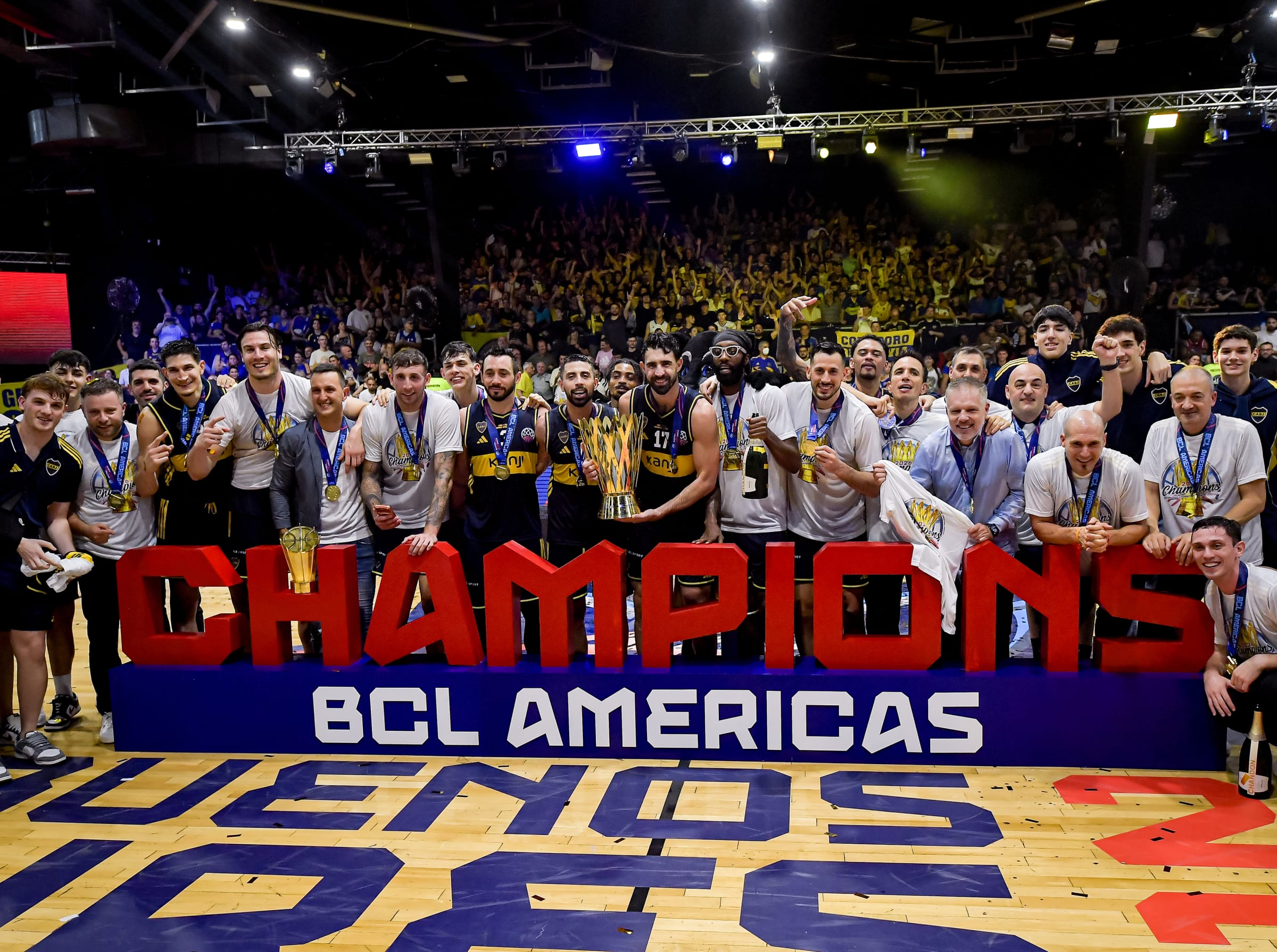 Boca Campeón de la BCLA, 72-86