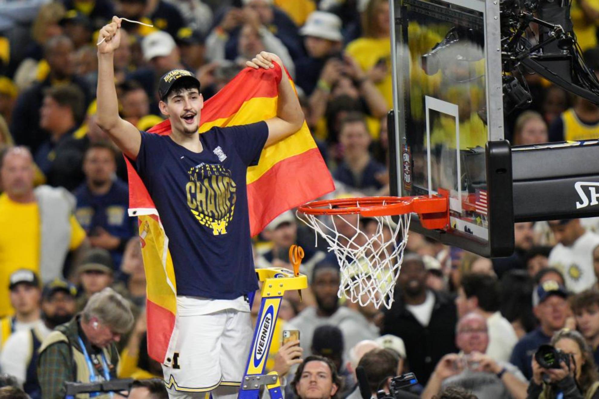 NCAA: Michigan se corona campeón con Aday Mara en la final ante UConn (63-69)