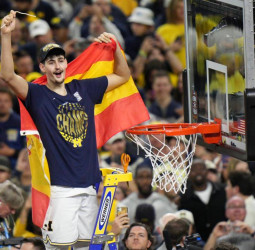 NCAA: Michigan se corona campeón con Aday Mara en la final ante UConn (63-69)