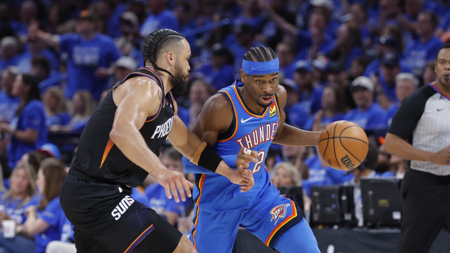 NBA: Shai Gilgeous-Alexander lidera la paliza de Oklahoma City Thunder ante Phoenix Suns (84-119)