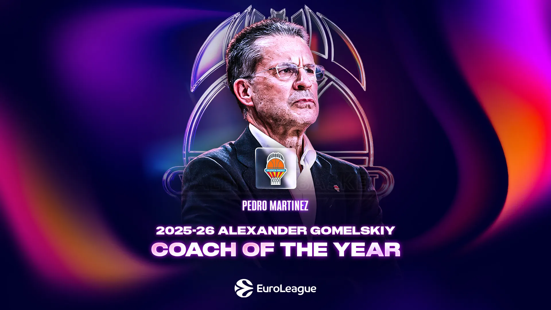 Pedro Martínez Named EuroLeague Coach of the Year 2025-26