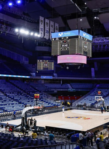 EuroLeague: Real Madrid-Hapoel Tel Aviv se jugará con público identificado en el Movistar Arena