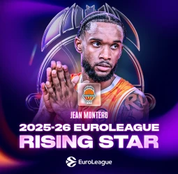 EuroLeague: Jean Montero, Rising Star 2025-26 tras firmar una temporada histórica con Valencia Basket