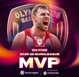 Sasha Vezenkov, MVP de la EuroLeague 2025-26