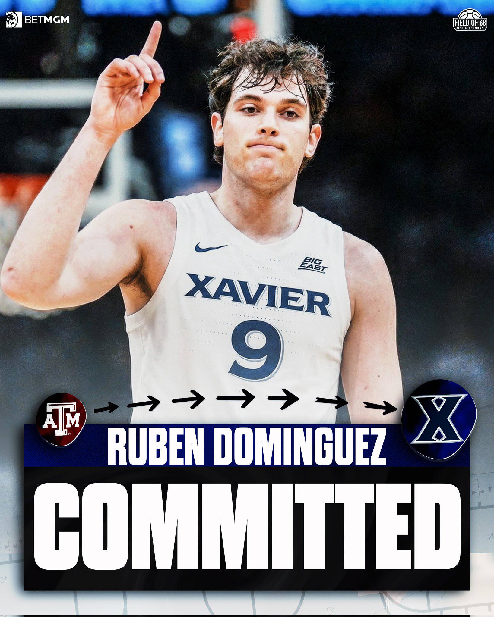 NCAA: Rubén Domínguez firma por Xavier Musketeers en busca de más protagonismo