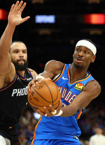 NBA: Shai lidera el pase de Oklahoma City Thunder con una barrida sobre Phoenix Suns (131-122) [4-0]
