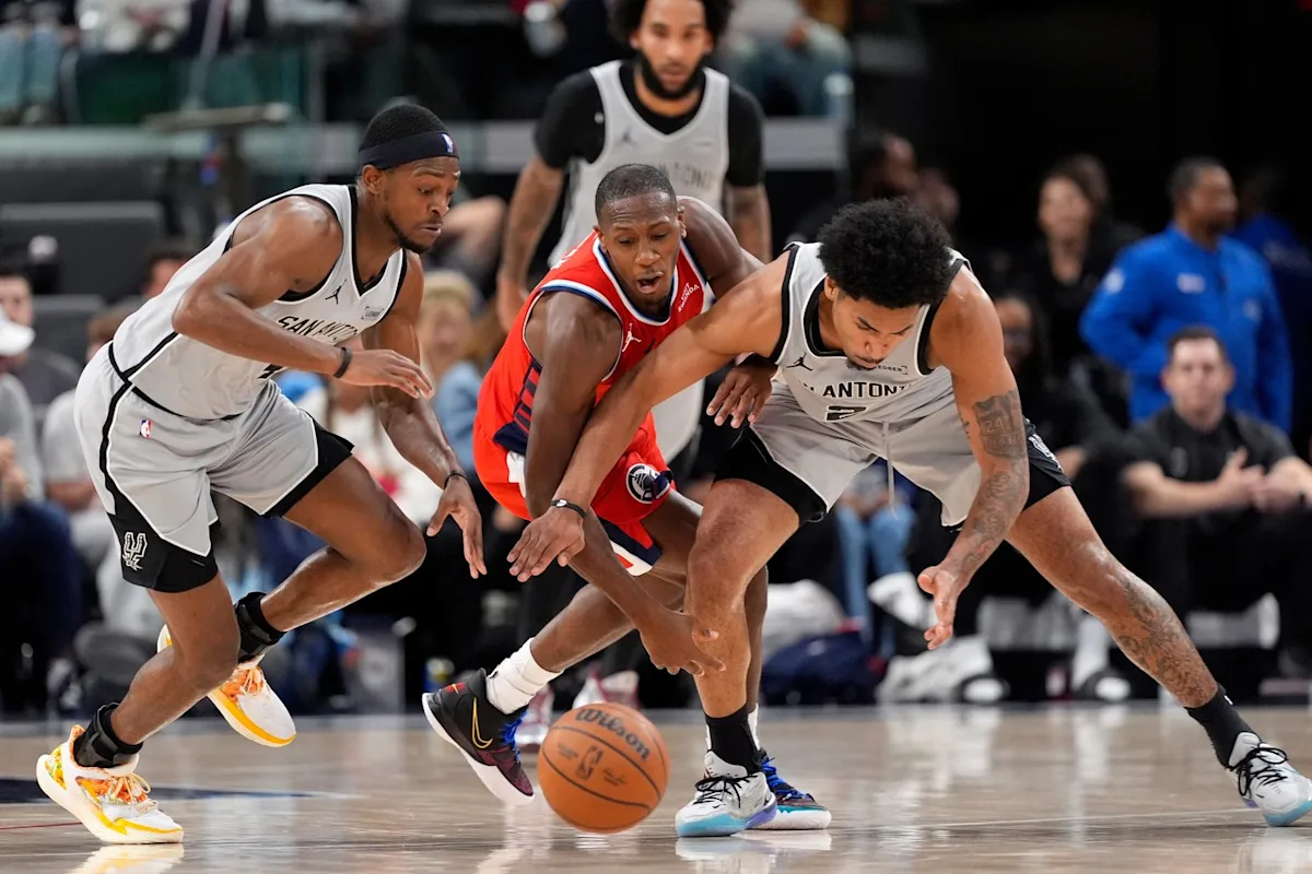 NBA: San Antonio Spurs mantiene su racha y supera a Los Angeles Clippers sin Wembanyama (118-99)