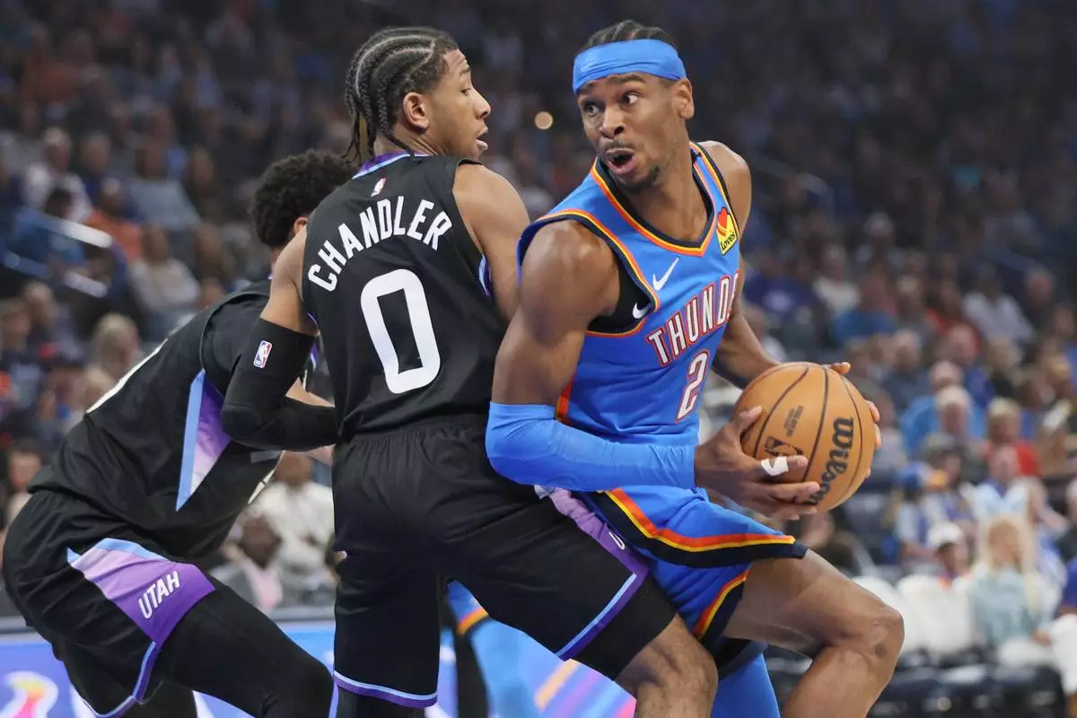 NBA: Oklahoma City Thunder arrasa a Utah Jazz con una exhibición ofensiva histórica (146-111)