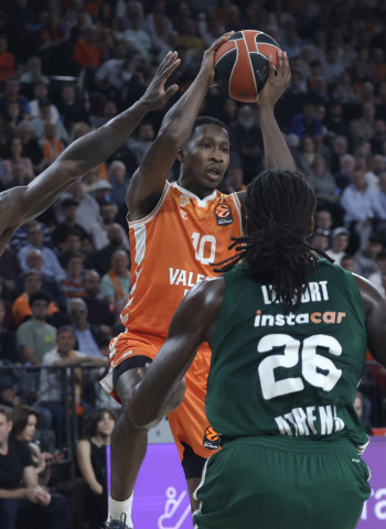 Un Valencia Basket excelso en ataque aplasta al Panathinaikos (102-84) y consigue el factor cancha a favor en los play-off