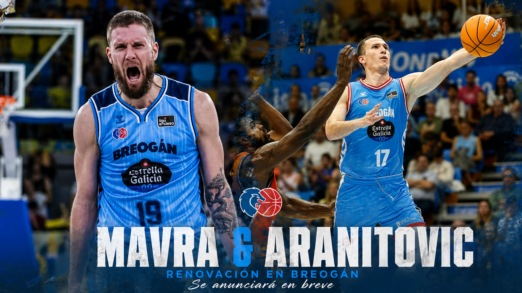 ACB: Río Breogán ultima la renovación de Mavra y Aranitovic para su proyecto 2026/27