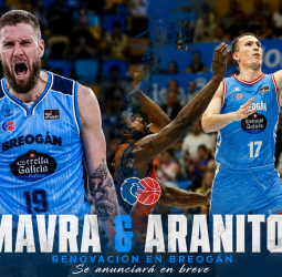 ACB: Río Breogán ultima la renovación de Mavra y Aranitovic para su proyecto 2026/27