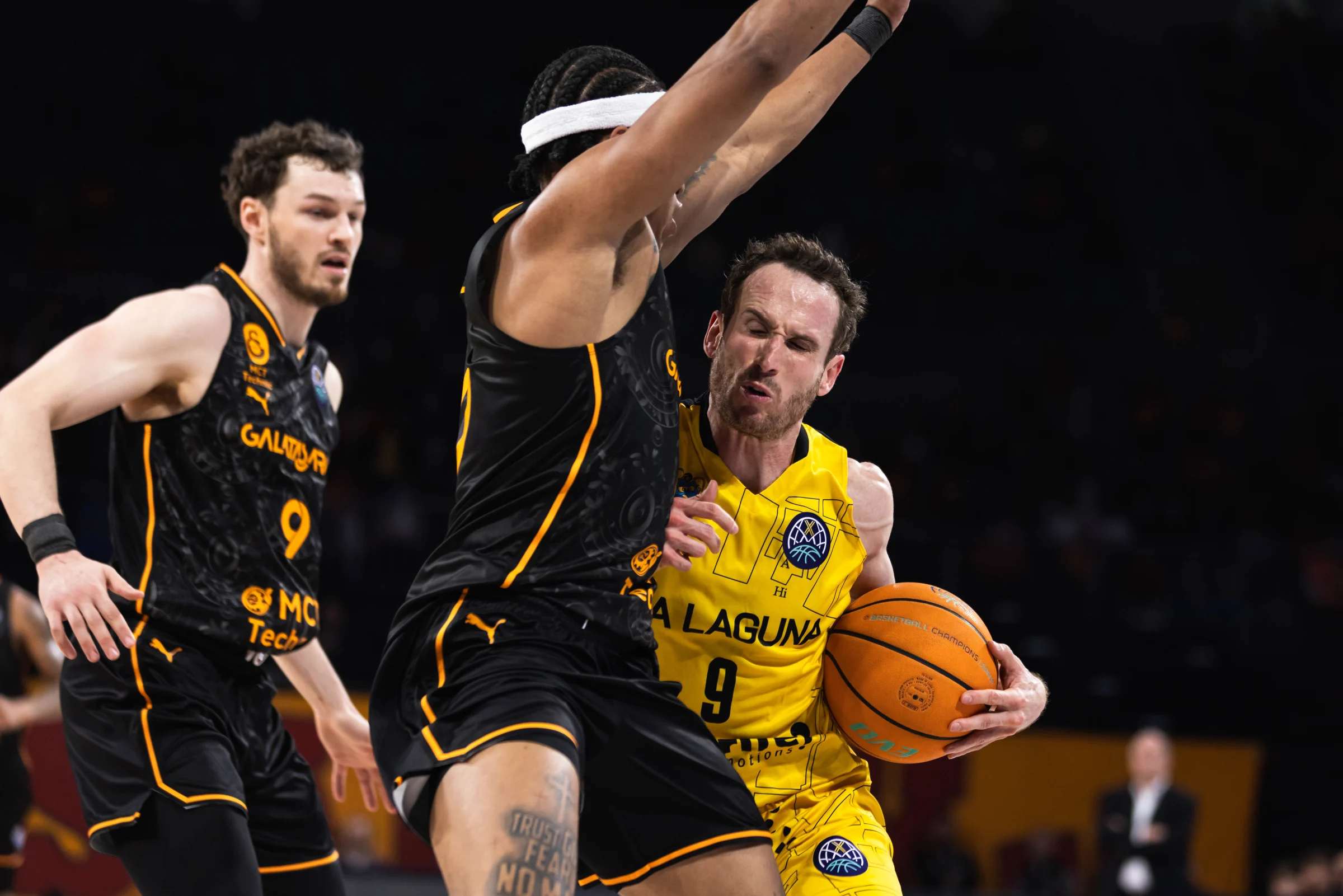 Basketball Champions League: Galatasaray fuerza el tercer partido ante La Laguna Tenerife tras un final agónico (64-62)