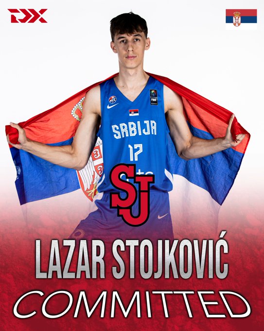 NCAA: Rick Pitino suma al serbio Lazar Stojkovic para reforzar el proyecto global de St. John’s