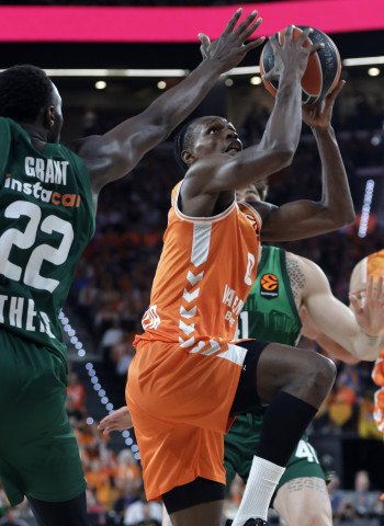 Una canasta sobre la bocina de Panathinaikos deja tocado y hundido a Valencia Basket (105-107) [0-2]