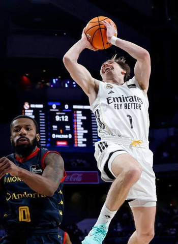 ACB: Real Madrid remonta al MoraBanc Andorra con carácter en el Movistar Arena (97-90)