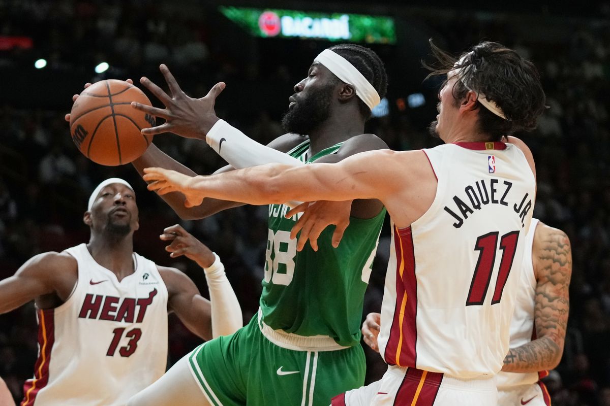 NBA: Jaylen Brown y Jayson Tatum arrasan al Miami Heat con un primer cuarto histórico de Boston Celtics (147-129)