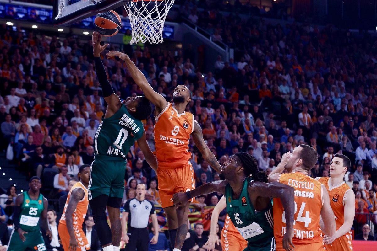 Previa Playoffs EuroLeague: Valencia Basket reta al Panathinaikos con el Roig Arena como impulso