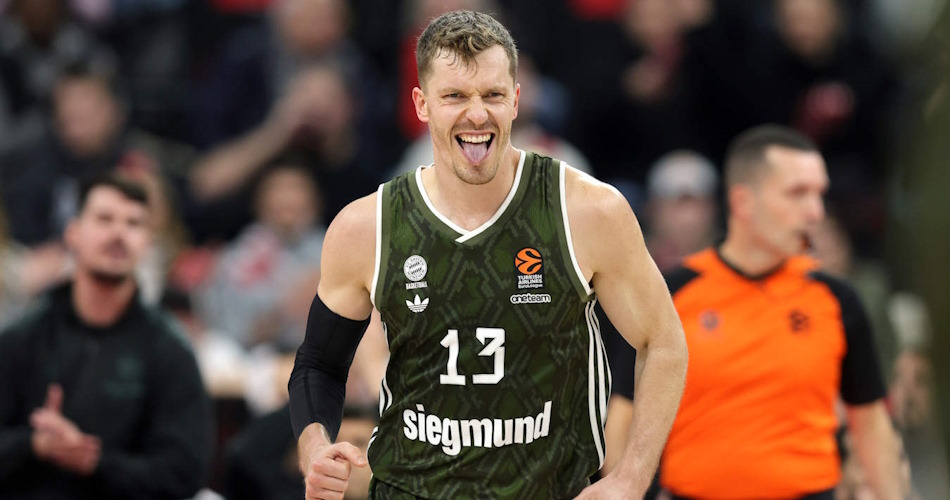 EuroLeague: Bayern Munich castiga el desplome del EA7 Emporio Armani Milan en el segundo cuarto (84-94)