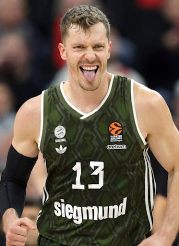 EuroLeague: Bayern Munich castiga el desplome del EA7 Emporio Armani Milan en el segundo cuarto (84-94)