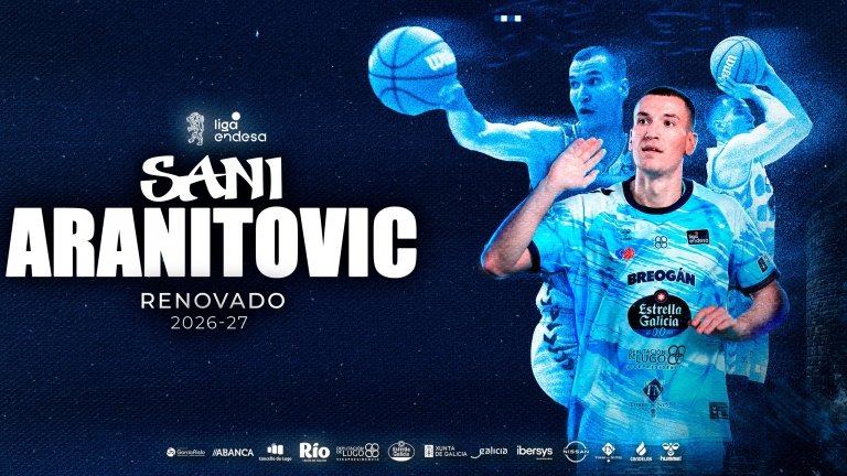 Aleksandar Aranitovic to Continue with Río Breogán for Another Season