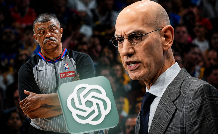 NBA: Adam Silver anticipa un futuro con más tecnología y menos revisiones arbitrales
