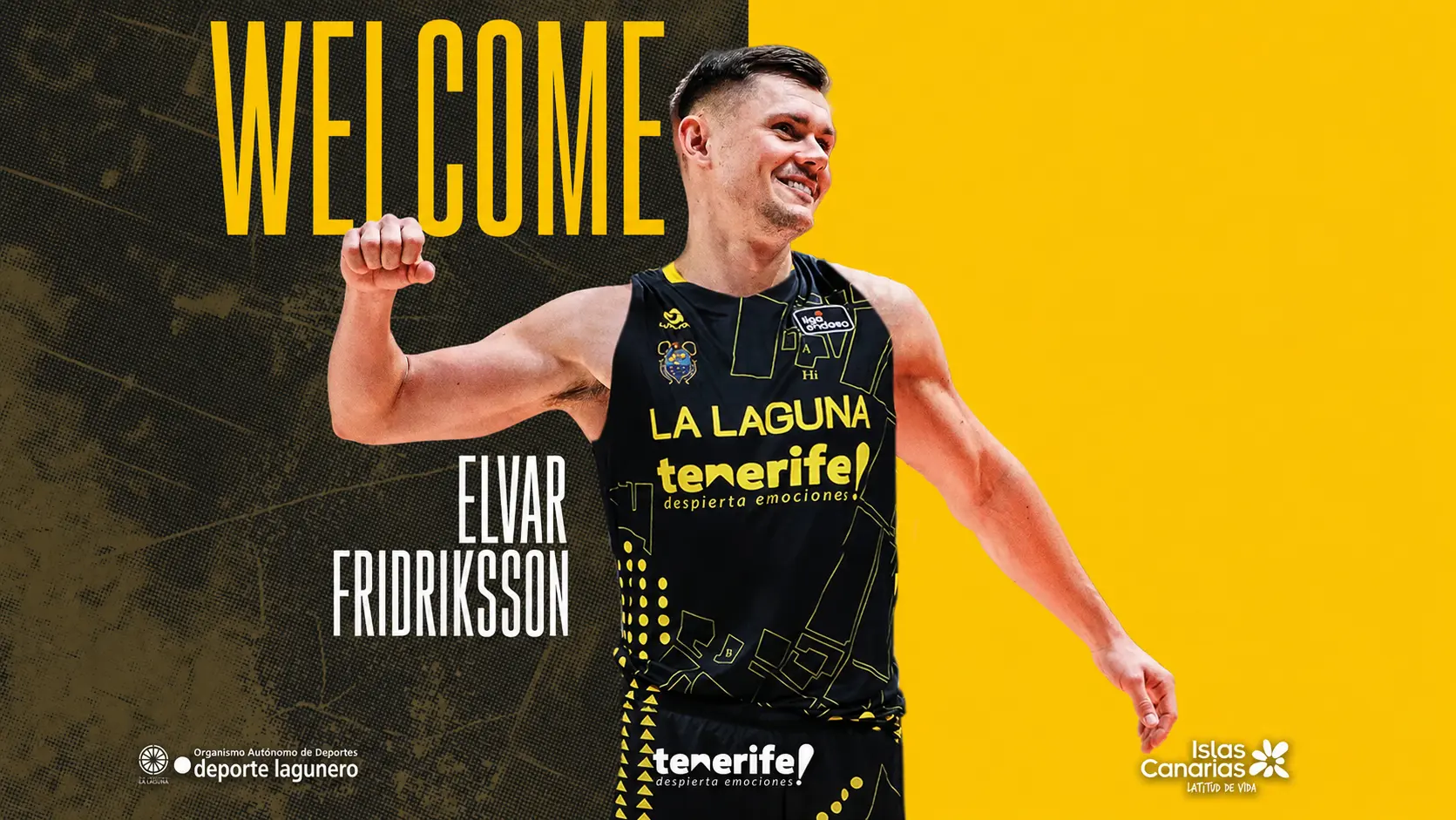 Elvar Fridriksson, talento islandés para La Laguna Tenerife