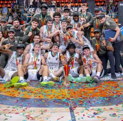 Liga U: El Real Madrid derrota al Barça y conquista el primer título de la historia (86-82)