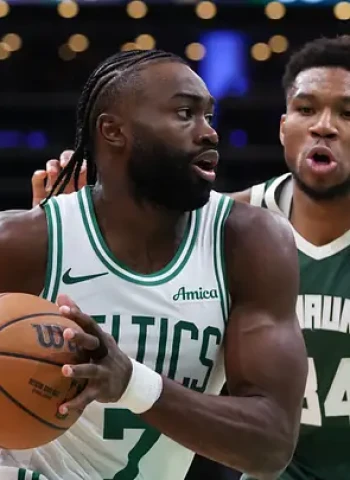 NBA Rumores: Proponen un traspaso a tres bandas con Giannis Antetokounmpo y Jaylen Brown como protagonistas