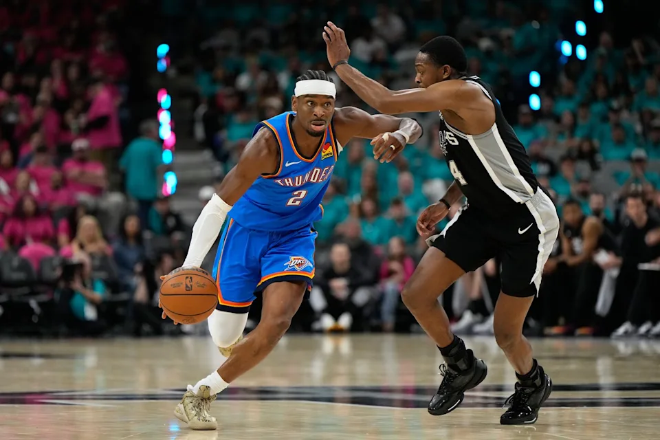 NBA: Shai Gilgeous-Alexander y el banquillo lideran otra respuesta de los Thunder ante Spurs (123-108) [2-1]