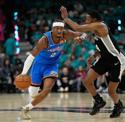 NBA: Shai Gilgeous-Alexander y el banquillo lideran otra respuesta de los Thunder ante Spurs (123-108) [2-1]