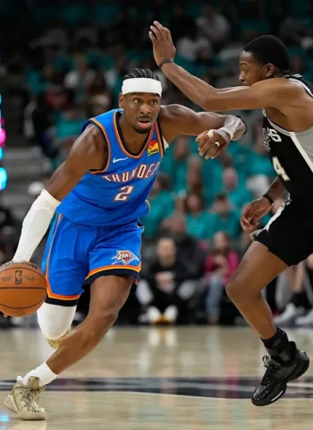NBA: Shai Gilgeous-Alexander y el banquillo lideran otra respuesta de los Thunder ante Spurs (123-108) [2-1]