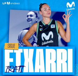 Irati Etxarri, la segunda jugadora confirmada para la plantilla de la próxima temporada de Movistar Estudiantes