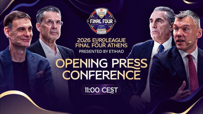 EuroLeague: Revive la Opening Press Conference de la Final Four 2026 de Atenas