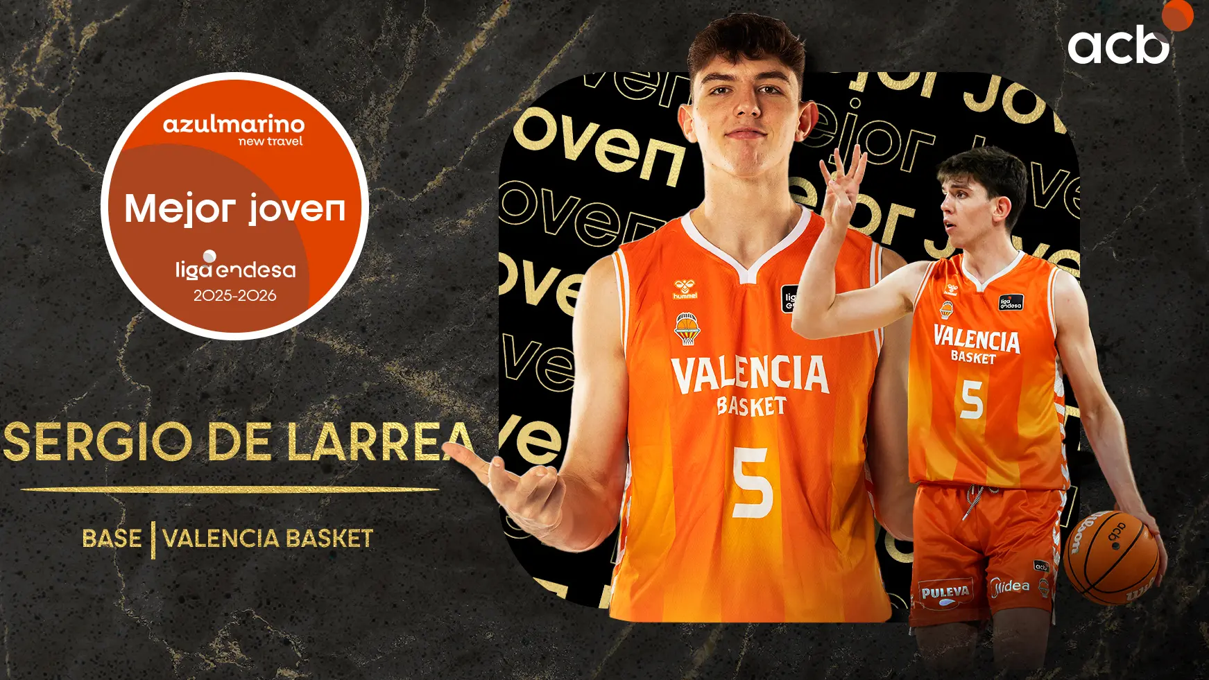 Sergio de Larrea Named Liga Endesa Best Young Player 2025-26