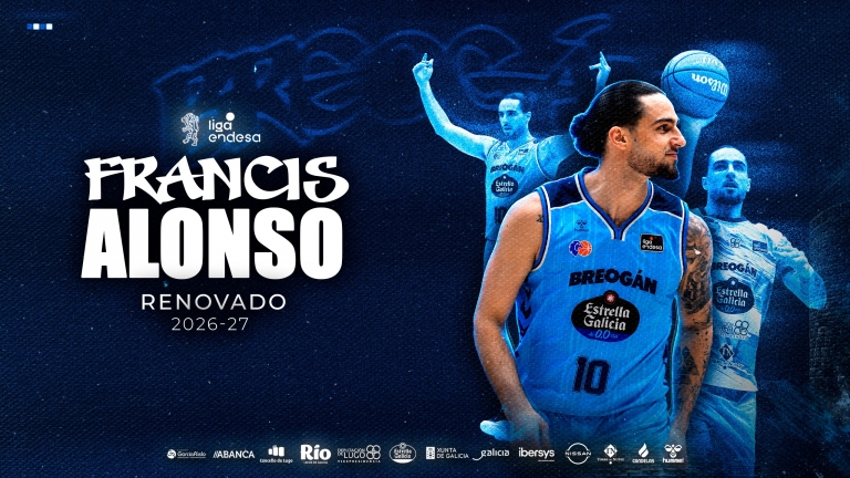 Francis Alonso Signs Contract Extension with Río Breogán