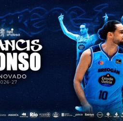 Francis Alonso, un año más en el Río Breogán