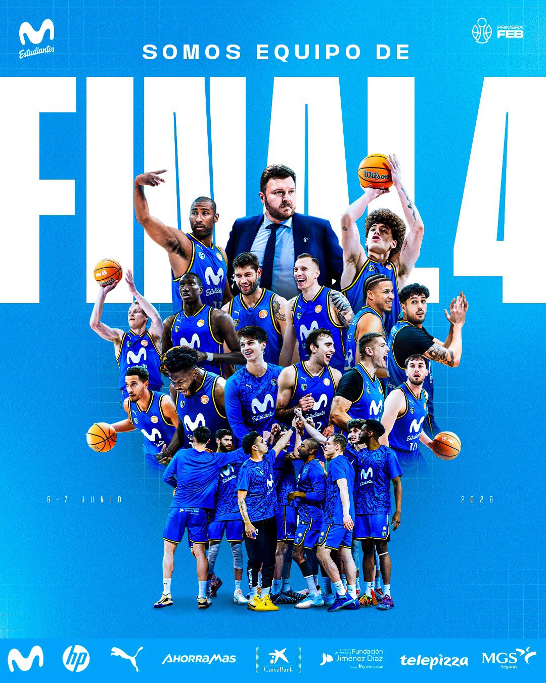 Movistar Estudiantes clasifica a Final Four tras arrollar a HLA Alicante, 72-113