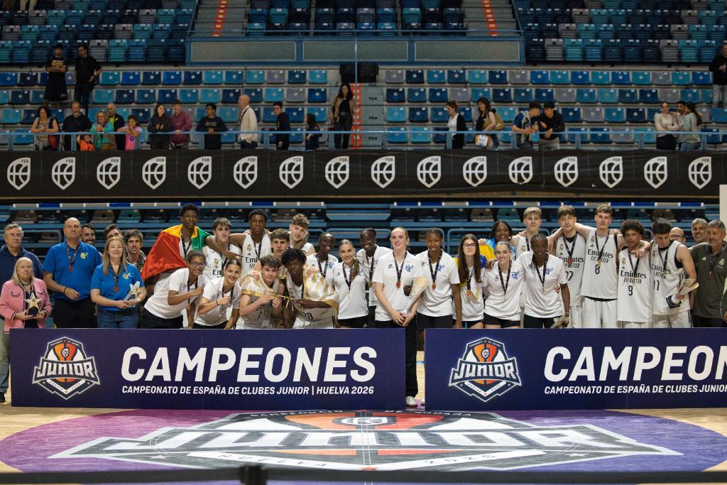 Spar Gran Canaria y Real Madrid se proclaman campeones de España Junior