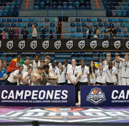 Spar Gran Canaria y Real Madrid se proclaman campeones de España Junior