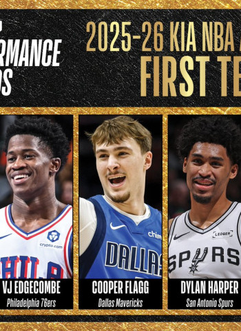 NBA: Cooper Flagg lidera el All-Rookie First Team 2025/26 junto a Knueppel y Edgecombe