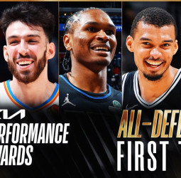 NBA: Victor Wembanyama y Chet Holmgren lideran los mejores quintetos defensivos de la temporada 2025/26