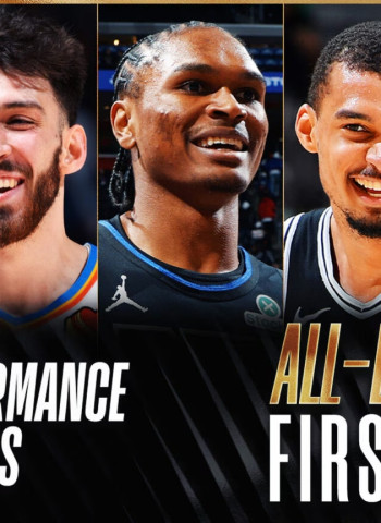 NBA: Victor Wembanyama y Chet Holmgren lideran los mejores quintetos defensivos de la temporada 2025/26